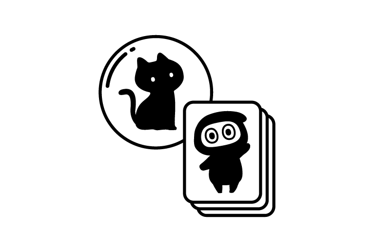 確認用　缶バッジ・トレカ KAMITSUBAKI STUDIO×HELLO OSAKA】クッション缶バッジ3個セットC（派流