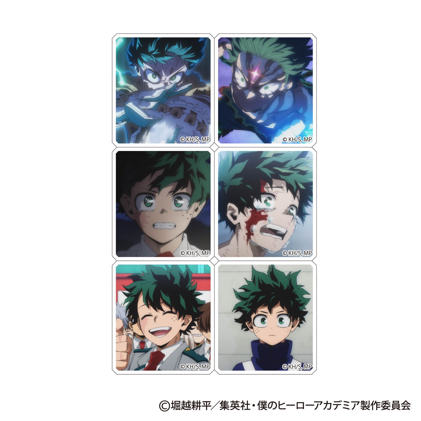 僕のヒーローアカデミア アクリルブロックシール A 緑谷出久【予約商品】