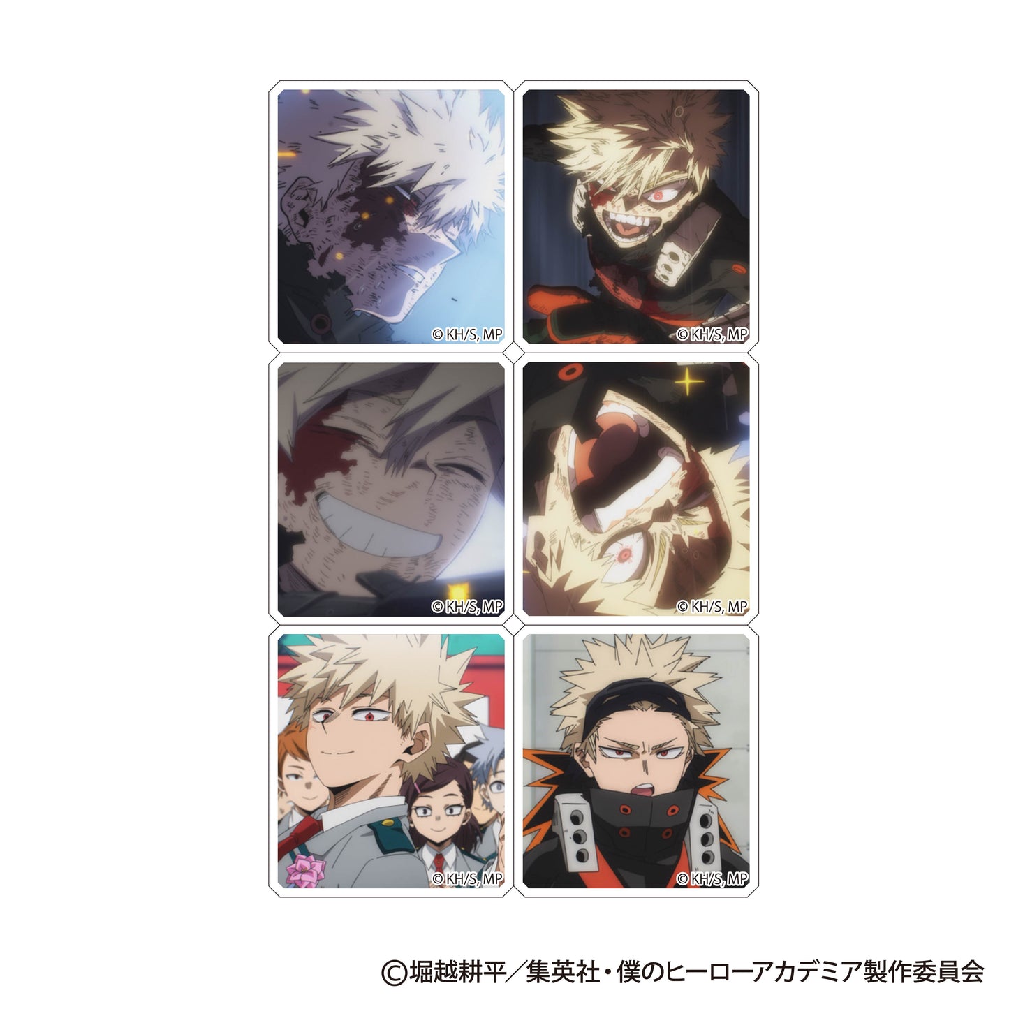 僕のヒーローアカデミア アクリルブロックシール B 爆豪勝己【予約商品】