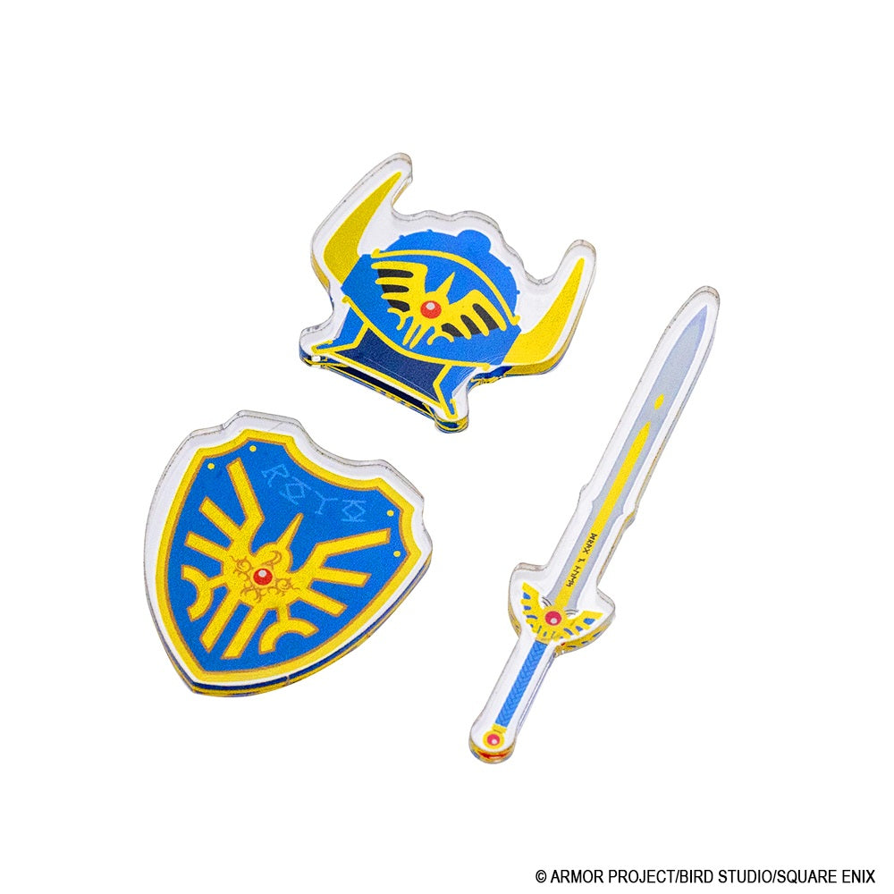 ドラゴンクエスト ドラゴンクエスト文具屋 ダイカットアクリルシール ロトの装備【予約商品】
