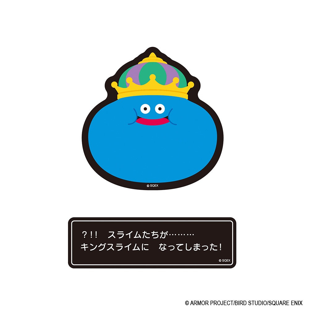 ドラゴンクエスト ドラゴンクエスト文具屋 メッセージウィンドウステッカー キングスライム【予約商品】