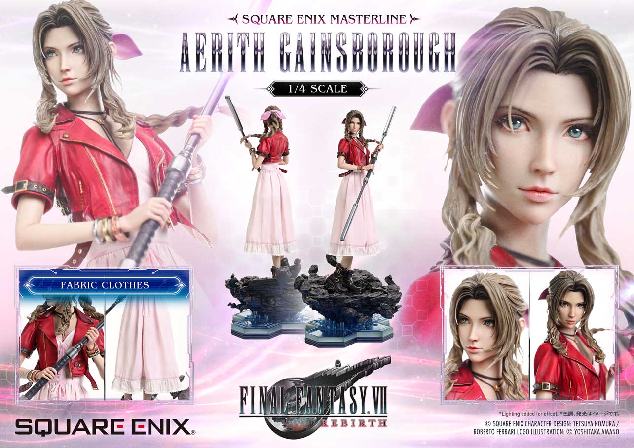 スクウェア・エニックス マスターライン FINAL FANTASY VII REBIRTH エアリス・ゲインズブール【予約商品】