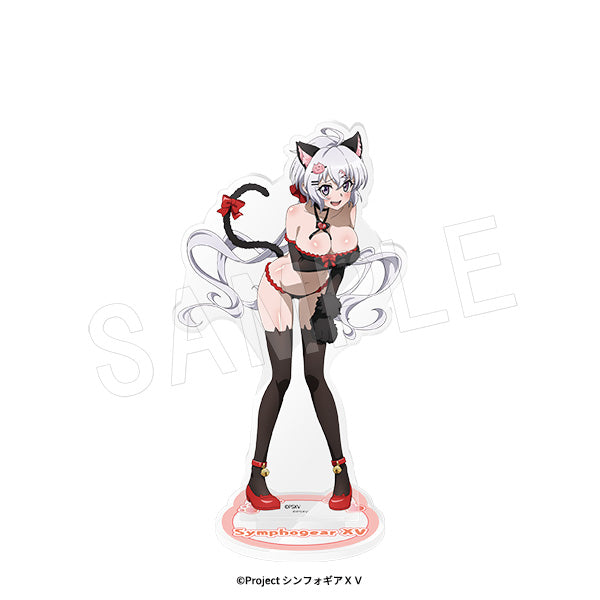 戦姫絶唱シンフォギアXV アクリルスタンド 猫Ver. 雪音クリス【予約商品】