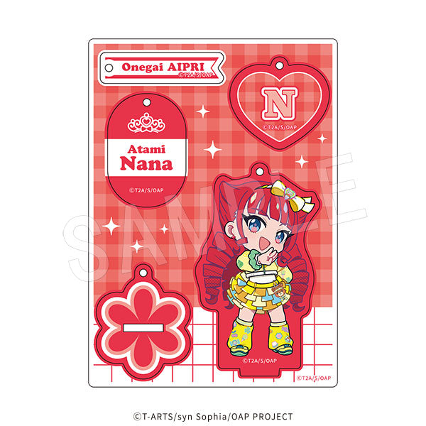 おねがいアイプリ ミニキャラアクリルスタンドキーホルダー ナナ【予約商品】
