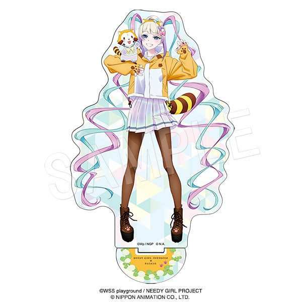 NEEDY GIRL OVERDOSE×ラスカル ホロアクリルフィギュアスタンド 衣装チェンジVer. 超てんちゃん&ラスカル【予約商品】