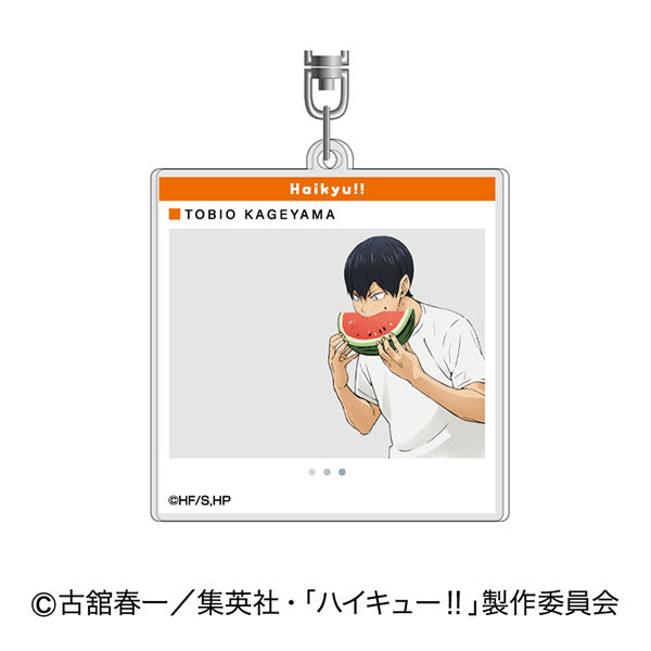 アクリルキーホルダー ハイキュー!! スイカシリーズ 02 影山飛雄【予約商品】