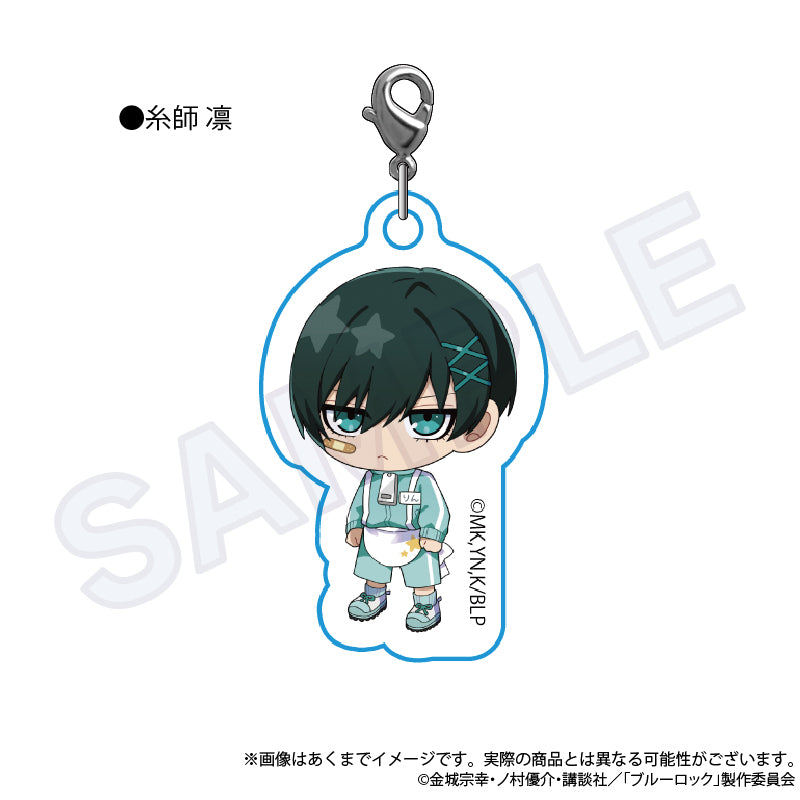 ブルーロック チャーム付きネックストラップ ジャージエプロンVer. 糸師凛【予約商品】