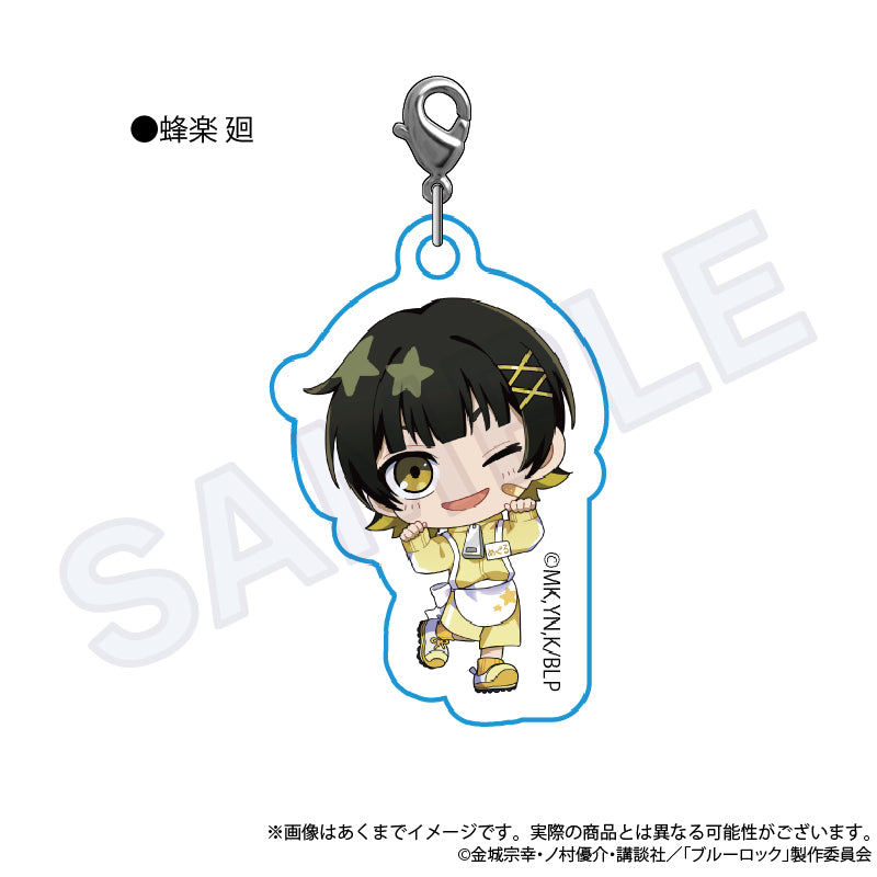 ブルーロック チャーム付きネックストラップ ジャージエプロンVer. 蜂楽廻【予約商品】
