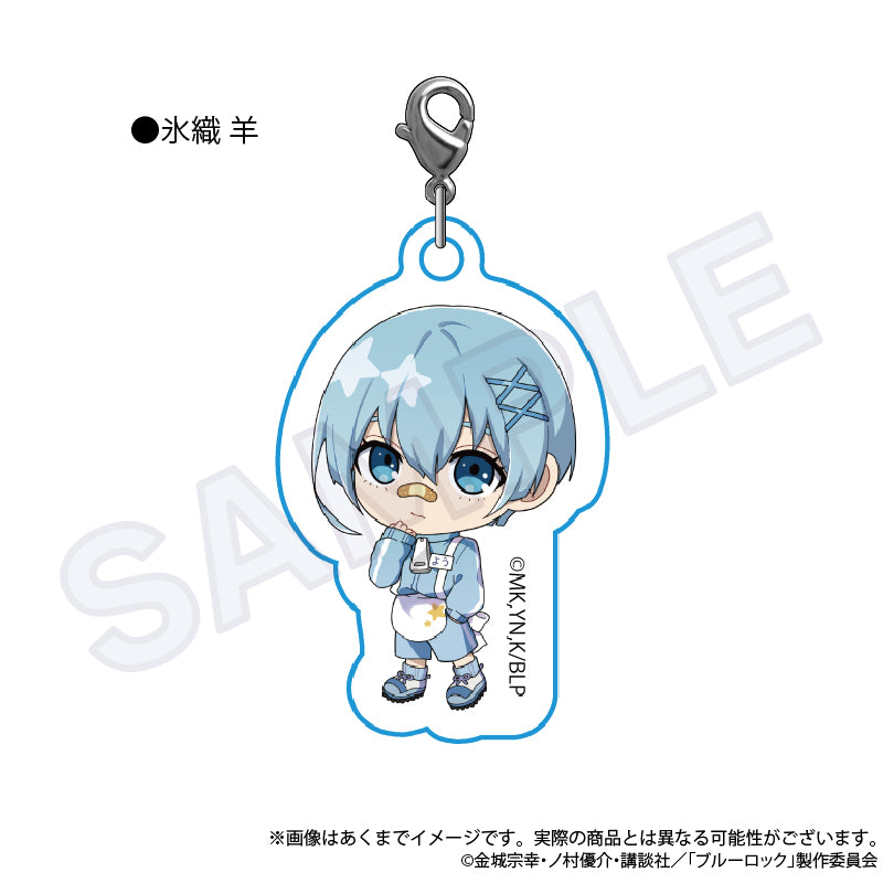 ブルーロック チャーム付きネックストラップ ジャージエプロンVer. 氷織羊【予約商品】