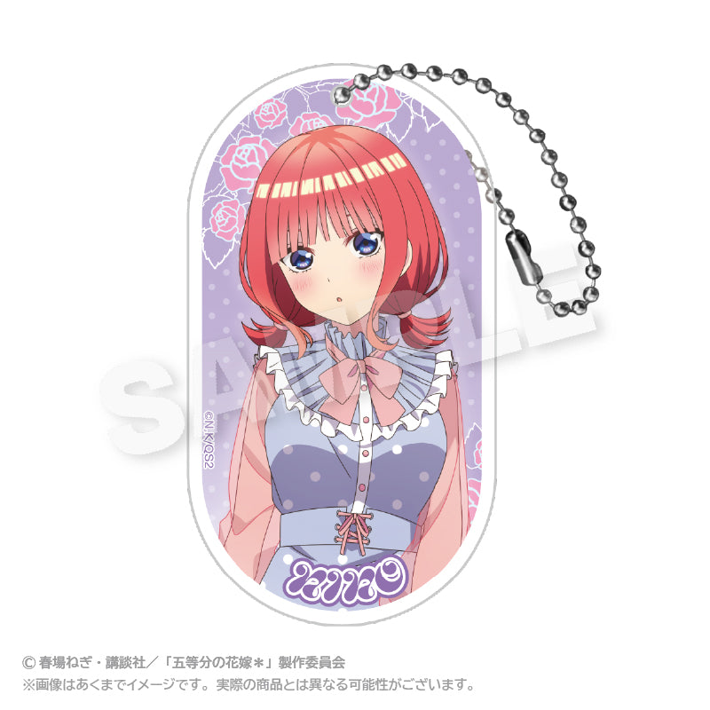 五等分の花嫁* アクリルキーホルダー 水玉パステルVer. 中野二乃【予約商品】