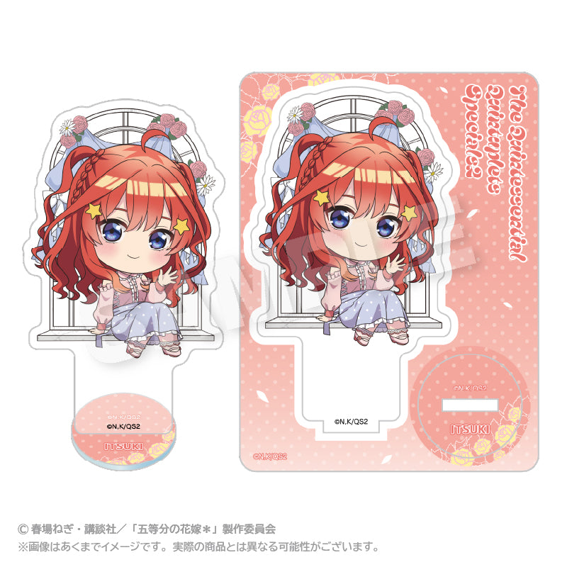 五等分の花嫁* ミニキャラアクリルマスコット 水玉パステルVer. 中野五月【予約商品】