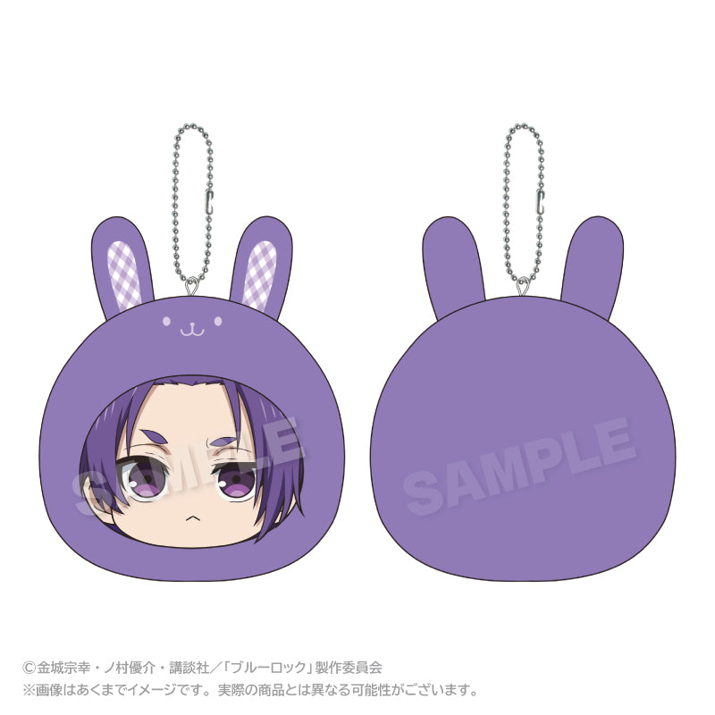 ブルーロック まるめいつクッションキーホルダー うさぎVer. 御影玲王【予約商品】