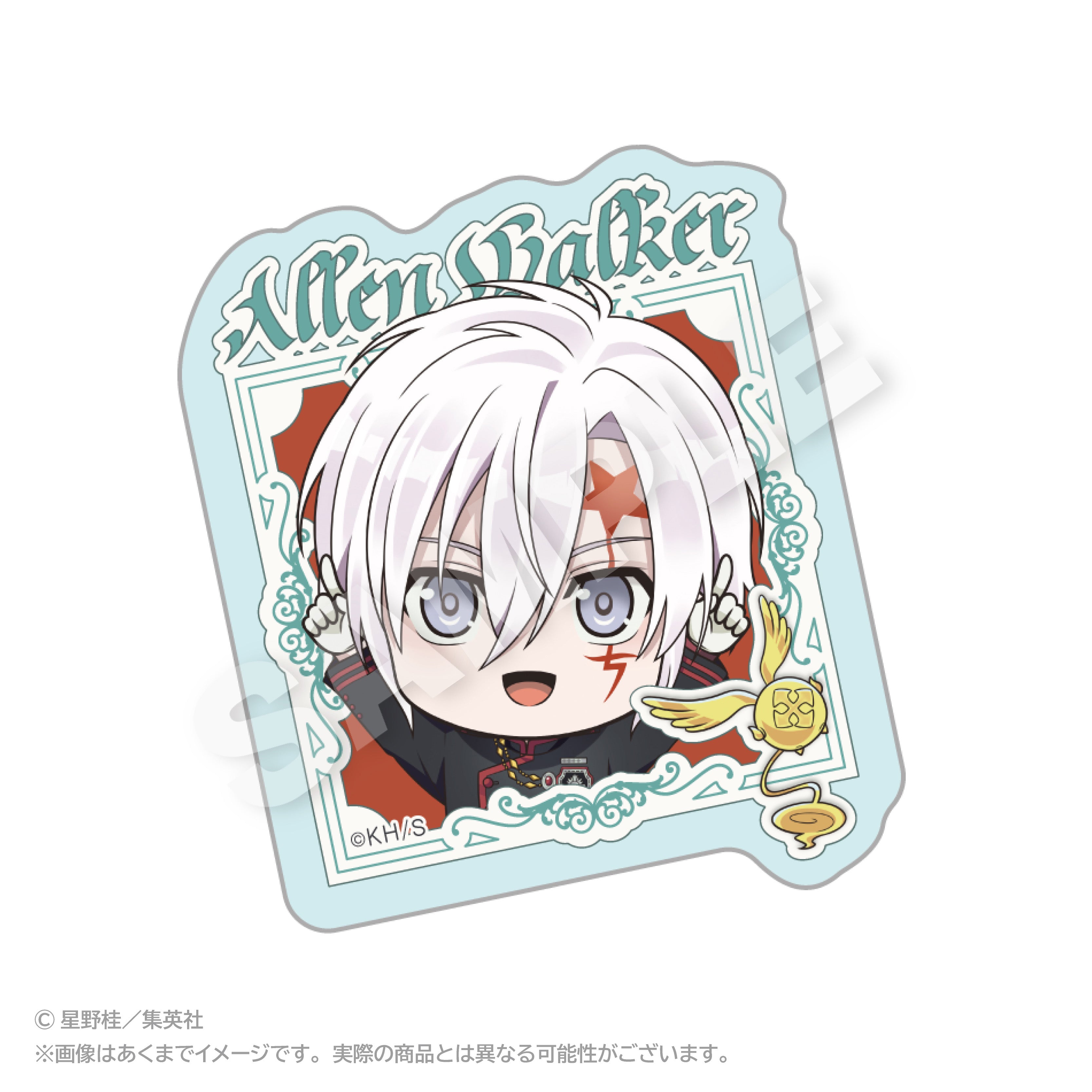 D.Gray-man ぽいんつネームバッジ アレン・ウォーカー【予約商品