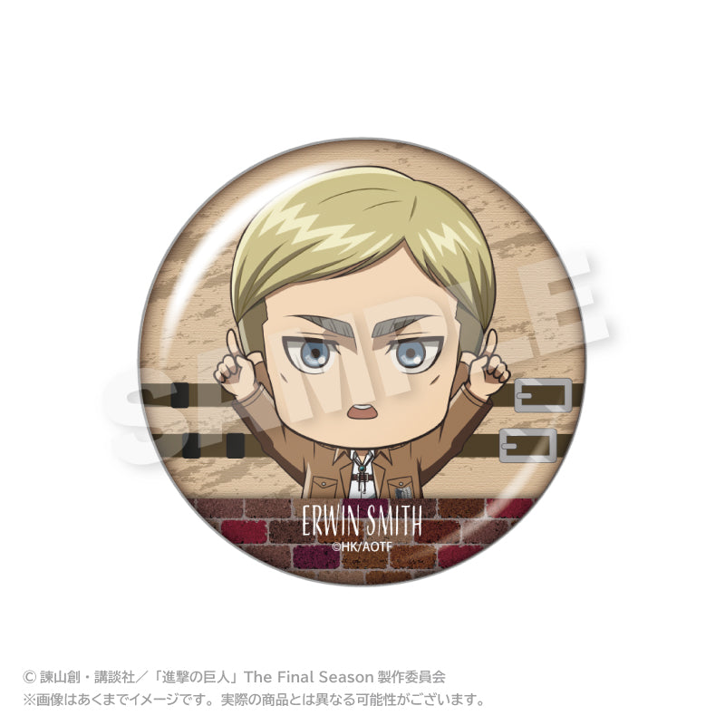 進撃の巨人 ぽいんつ缶バッジ エルヴィン・スミス【予約商品】 - Tokyo