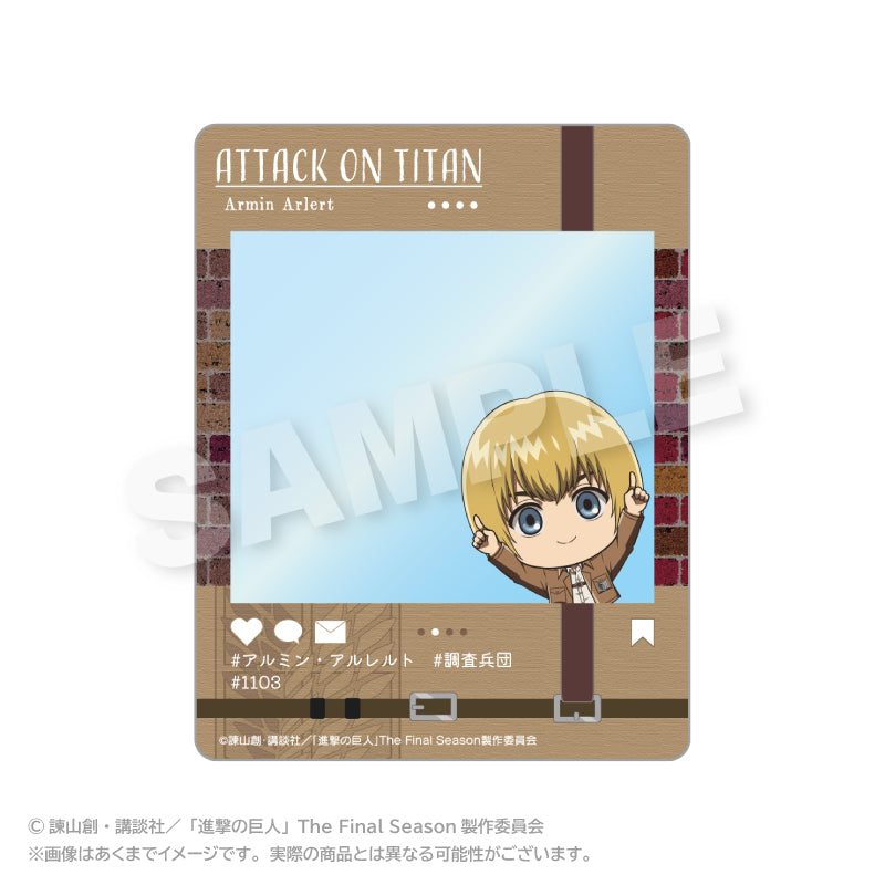 進撃の巨人 SNS風カード ぽいんつVer. アルミン・アルレルト【予約商品】