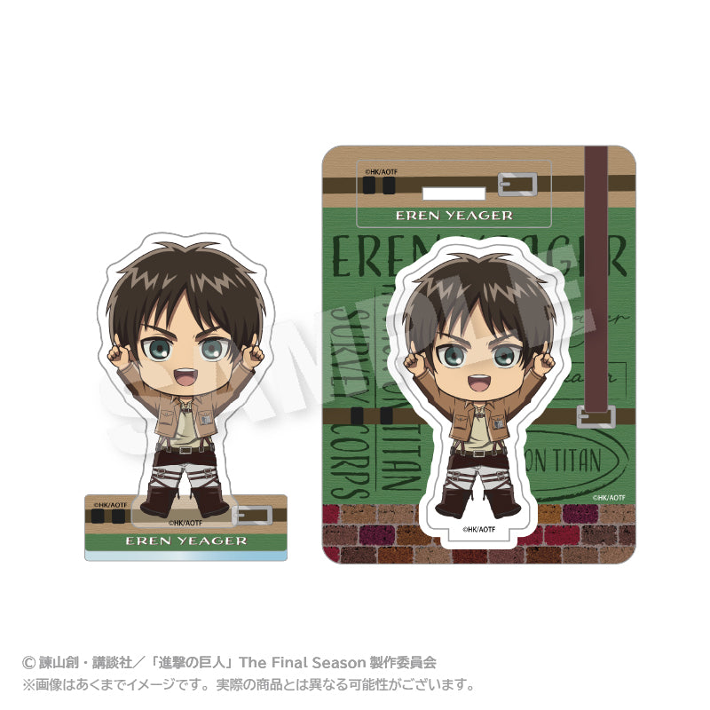 進撃の巨人 ぽいんつアクリルマスコット エレン・イェーガー【予約商品