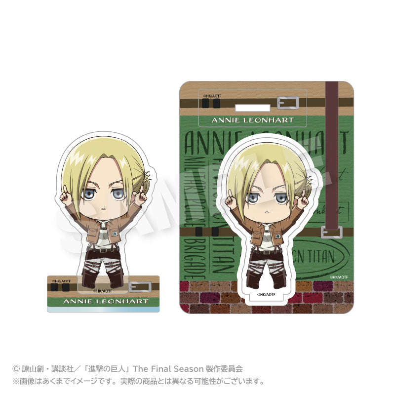 進撃の巨人 ぽいんつアクリルマスコット アニ・レオンハート【予約商品】