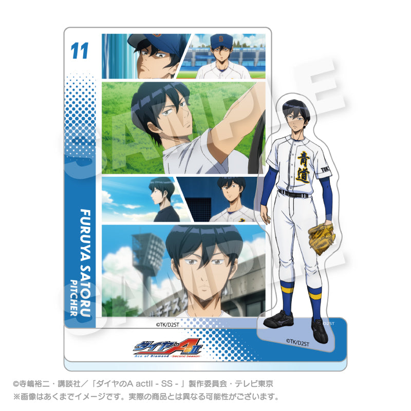 ダイヤのA act II -Second Season- メモリーズアクリルマスコット 降谷暁【予約商品】