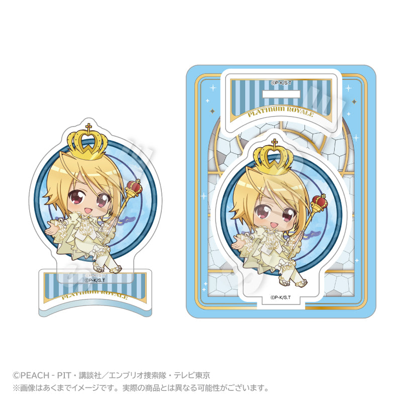 しゅごキャラ! ミニキャラアクリルマスコット まるまどVer. プラチナロワイヤル【予約商品】
