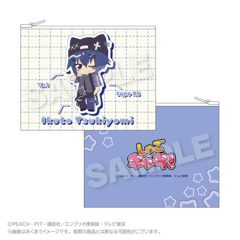 しゅごキャラ! フラットポーチ vivid Ver. 月詠イクト【予約商品