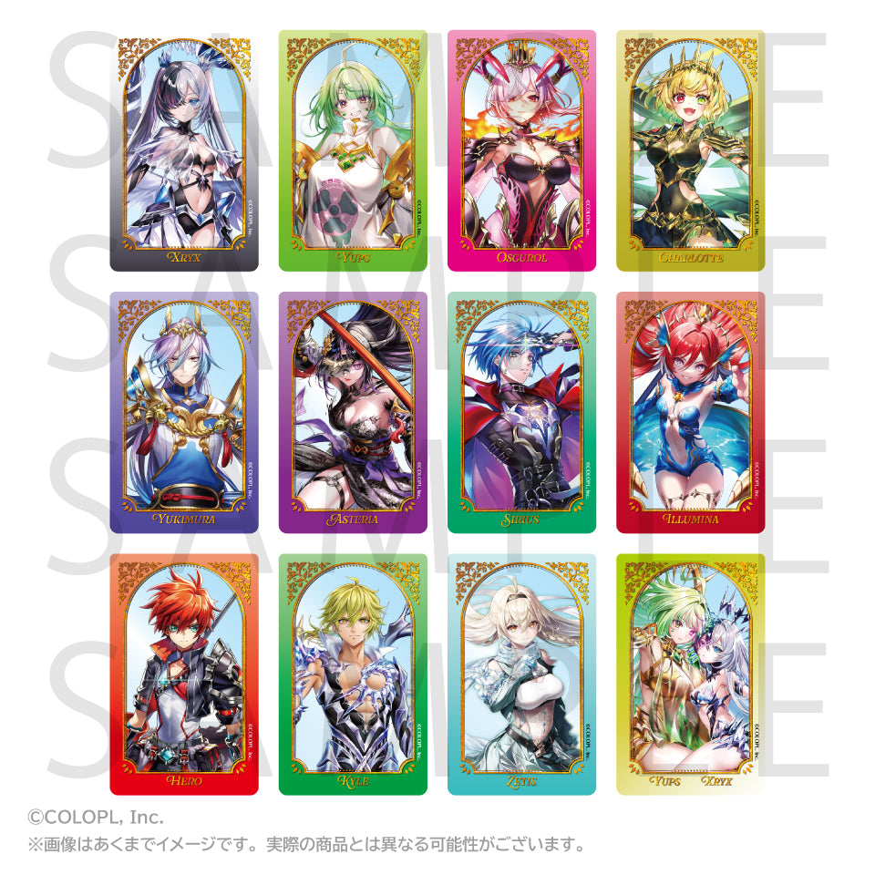 【Box/12】白猫プロジェクト NEW WORLD'S トレーディングアクリルカード(12周年Ver.)A【予約商品】