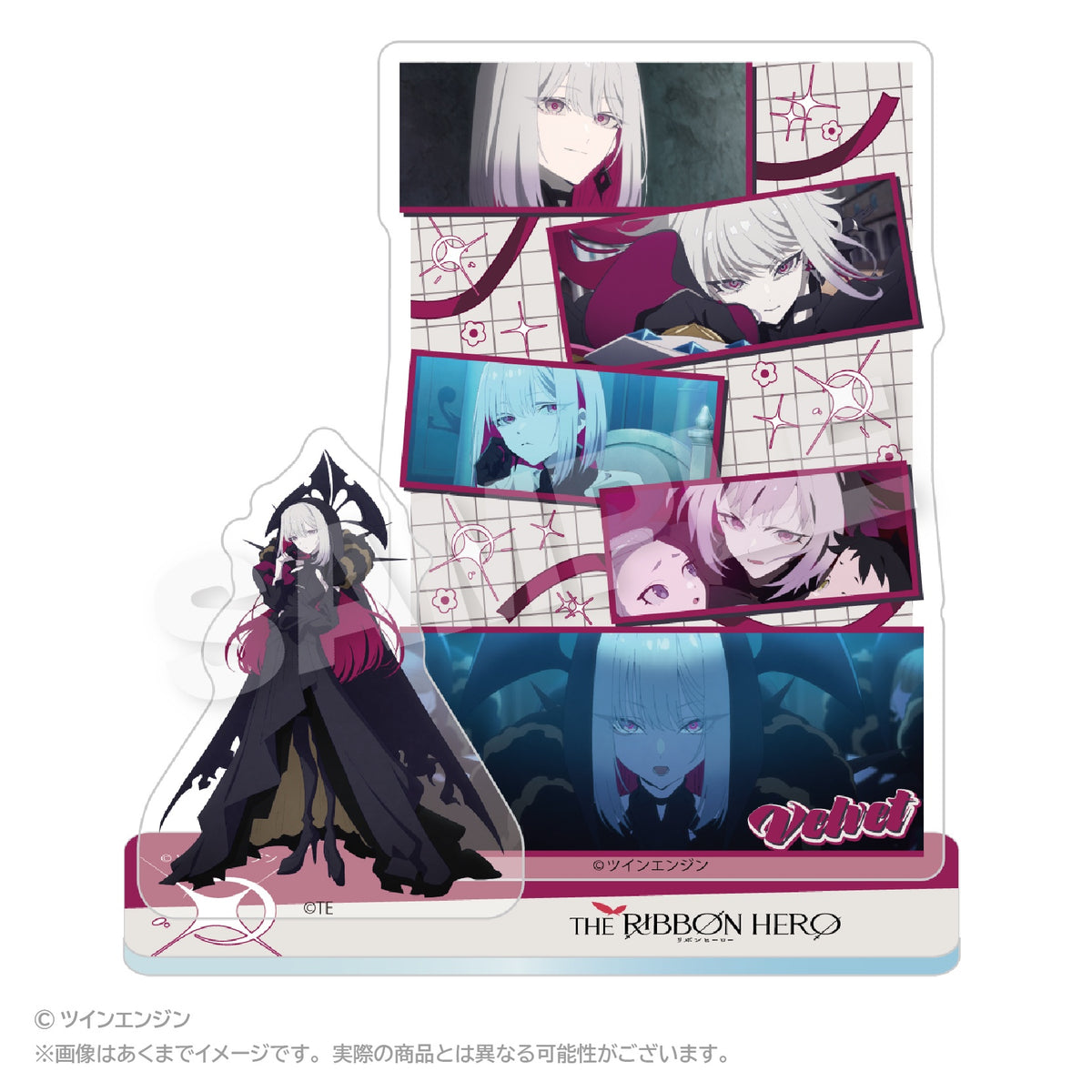 THE RIBBON HERO リボンヒーロー メモリーズアクリルマスコット ベルベット【予約商品】