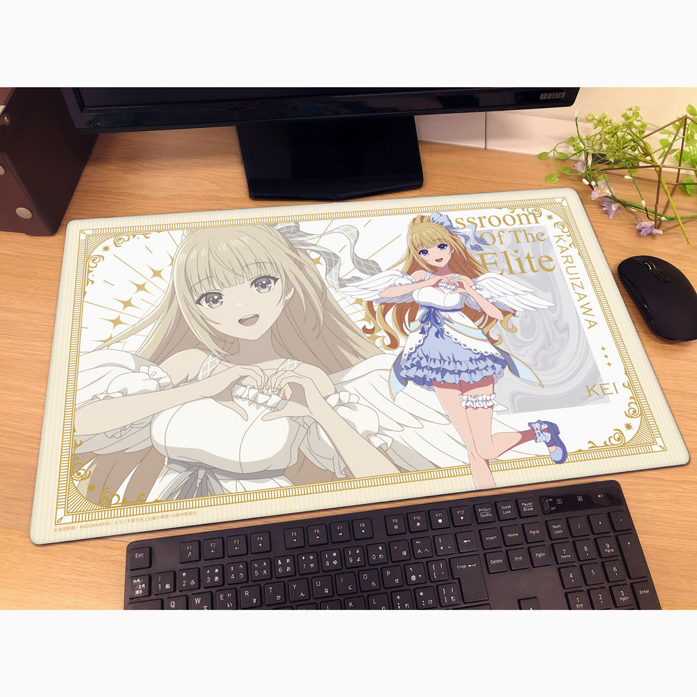 ようこそ実力至上主義の教室へ 描き下ろしラバーマット 軽井沢恵/天使【予約商品】