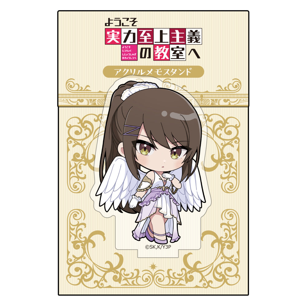 ようこそ実力至上主義の教室へ アクリルメモスタンド 茶柱佐枝/天使【予約商品】