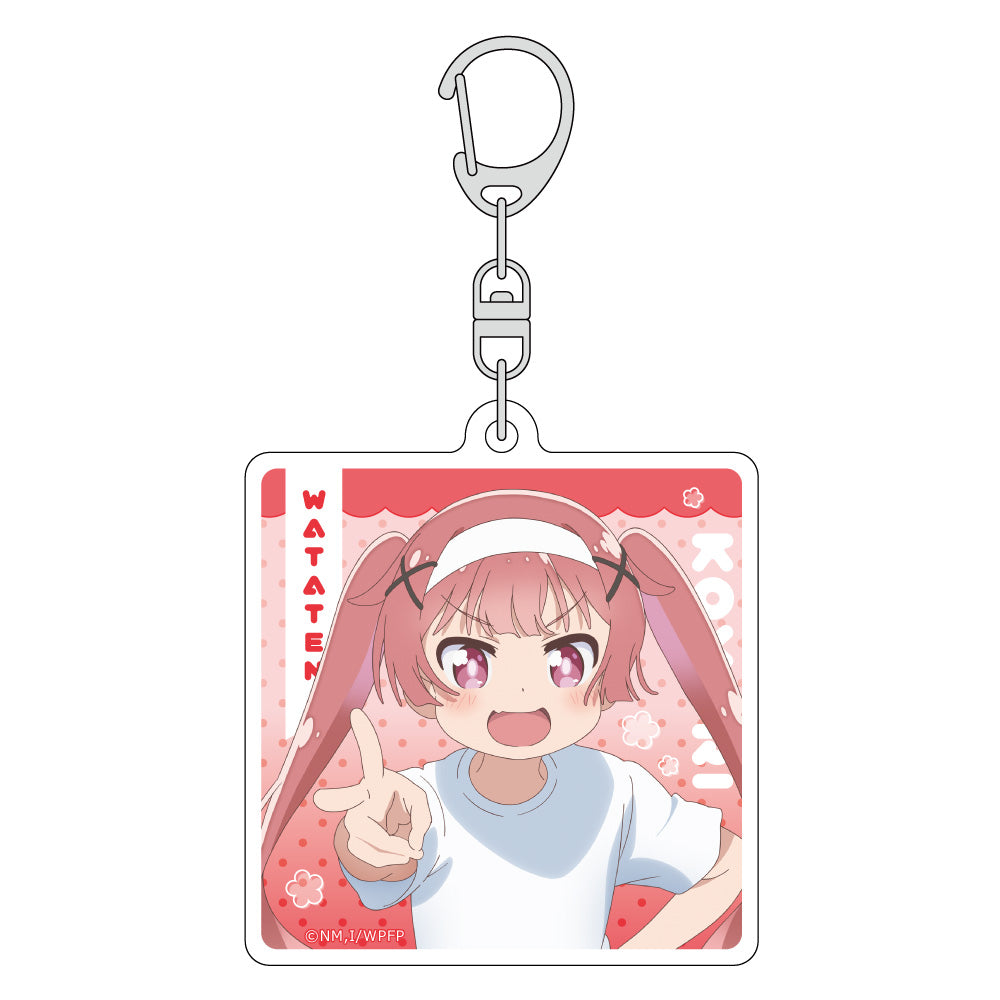 私に天使が舞い降りた! プレシャス・フレンズ 描き下ろしアクリルキーホルダー 種村小依/運動会【予約商品】