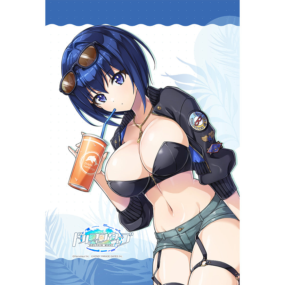 ドルフィンウェーブ 描き下ろしまくらカバー 都条みちる/コーストライディング【予約商品】
