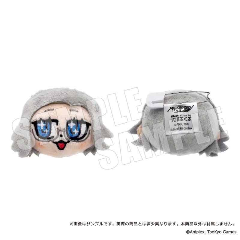HUNDRED LINE -最終防衛学園-×ぶくぶ ぬいぐるみバッジ 04 蒼月衛人【予約商品】