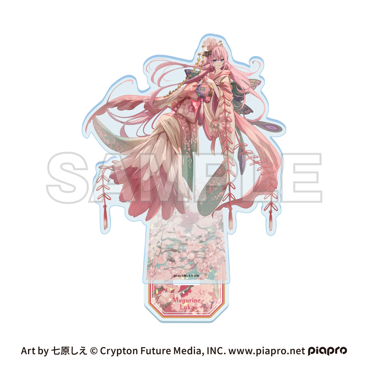ピアプロキャラクターズ cosmetics 音彩ノ粧 アクリルスタンド 巡音ルカ【予約商品】