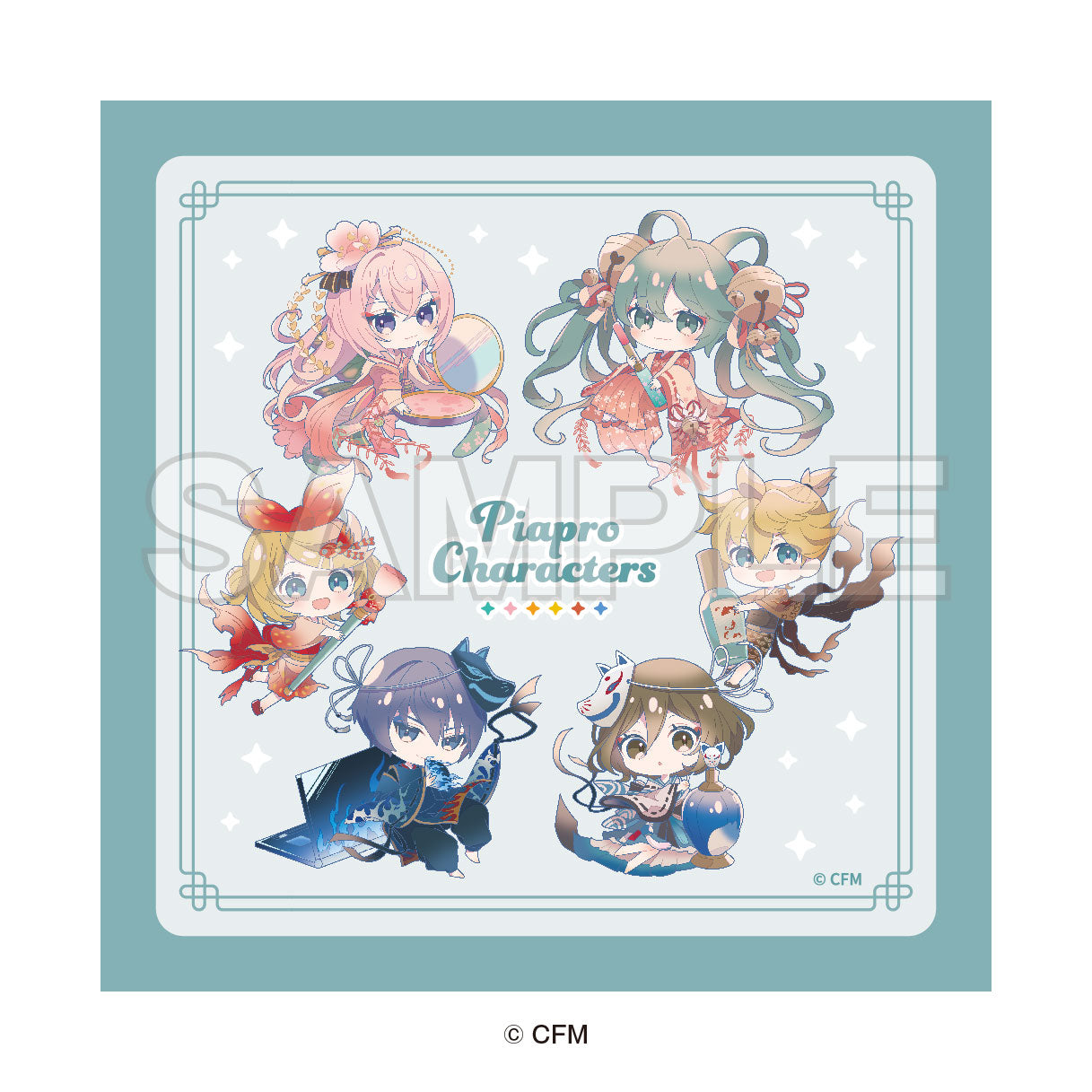 ピアプロキャラクターズ cosmetics 音彩ノ粧 ミニタオル【予約商品】