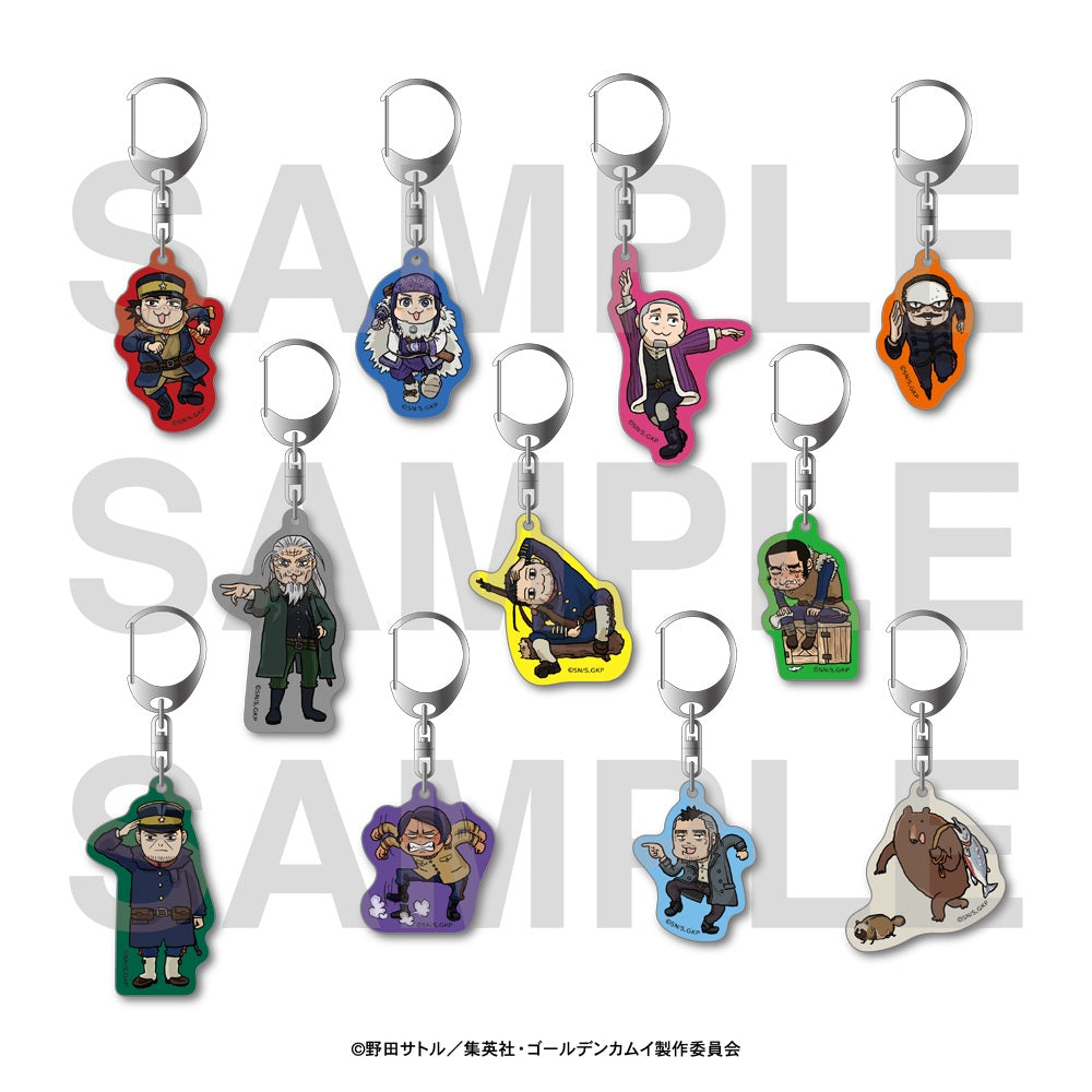 【Box/11】ゴールデンカムイ×くまみね トレーディングアクリルキーホルダー【予約商品】