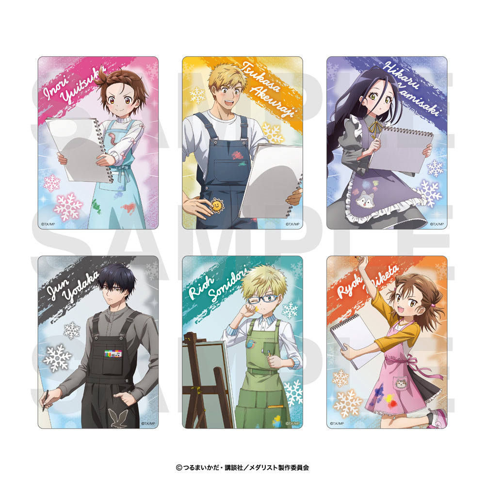 【Box/6】メダリスト トレーディングクリアカード 描き下ろし等身 Drawing【予約商品】