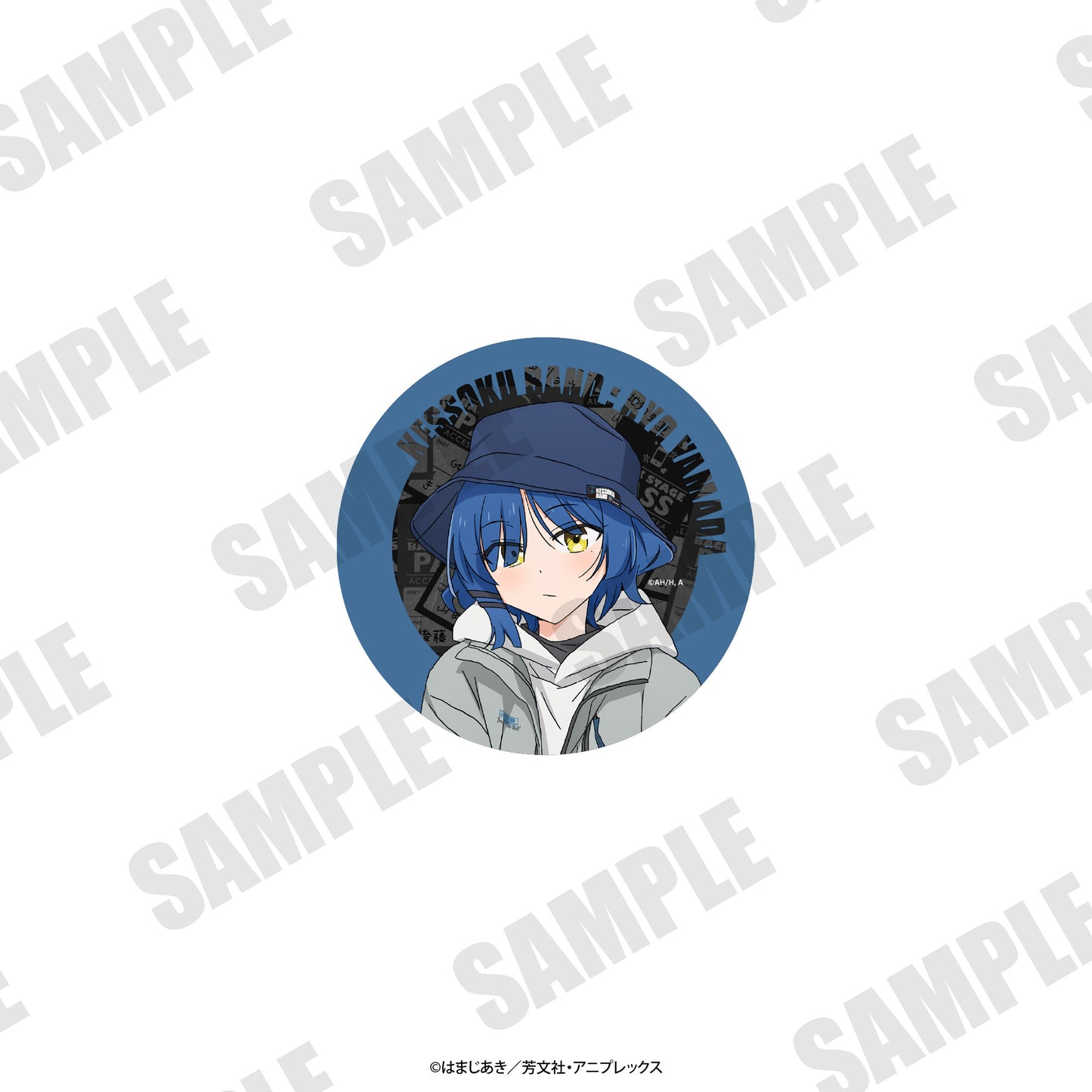 ぼっち・ざ・ろっく! メタリック缶バッジ 結束バンド Waterproof Jacket 山田リョウ【予約商品】