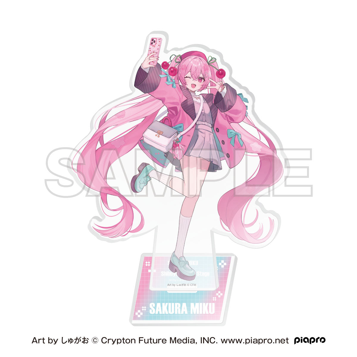 桜ミク×Shibuya Sakura Stage アクリルスタンド Art by しゅがお【予約商品】