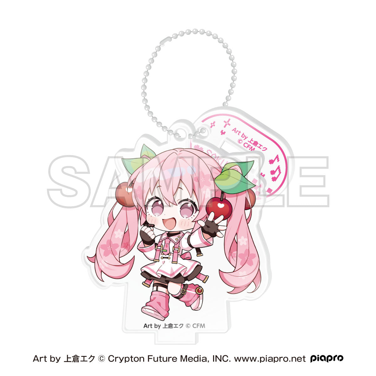 桜ミク×Shibuya Sakura Stage ミニキャラスタンドキーホルダー A【予約