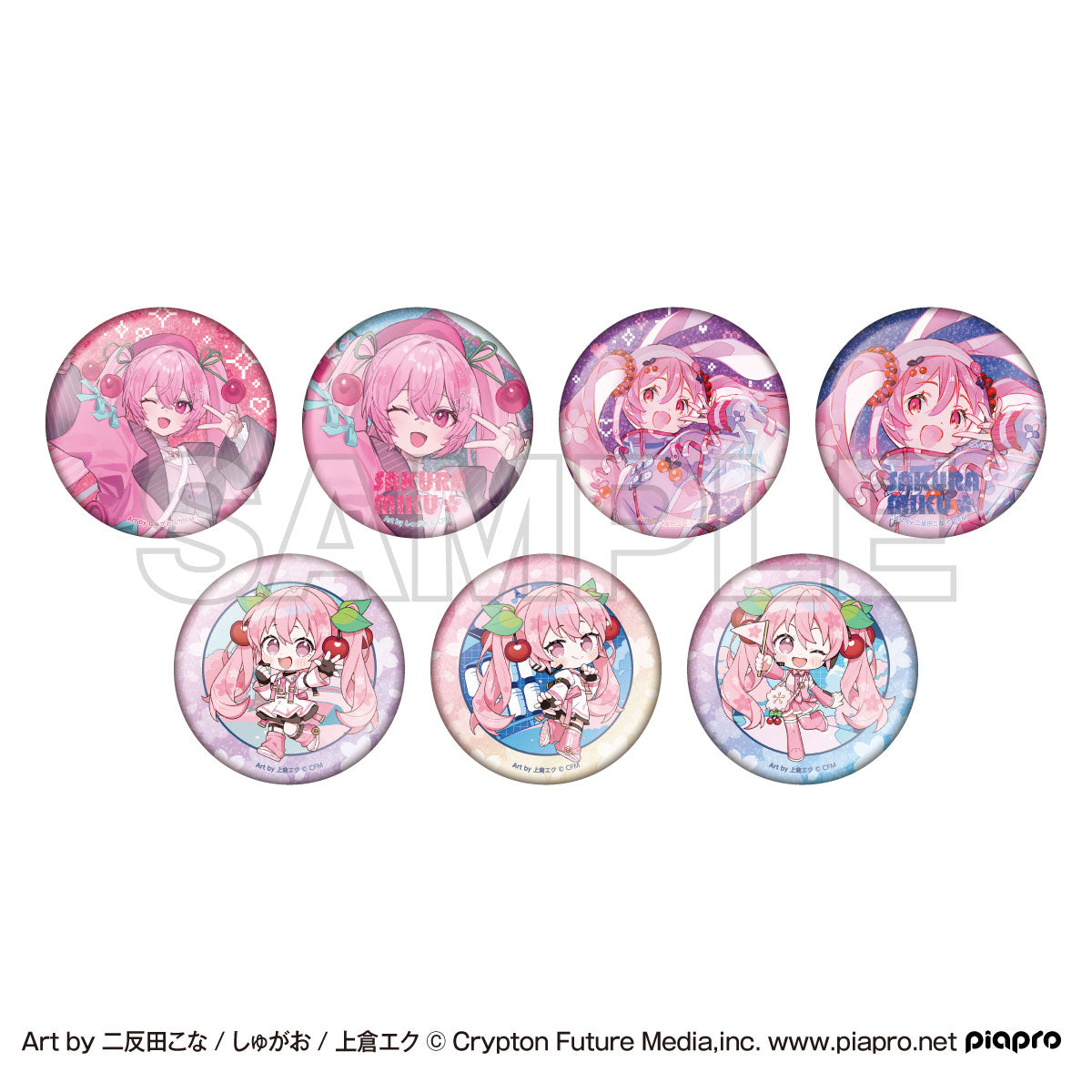 【Box/7】桜ミク×Shibuya Sakura Stage トレーディング缶バッジ【予約商品】