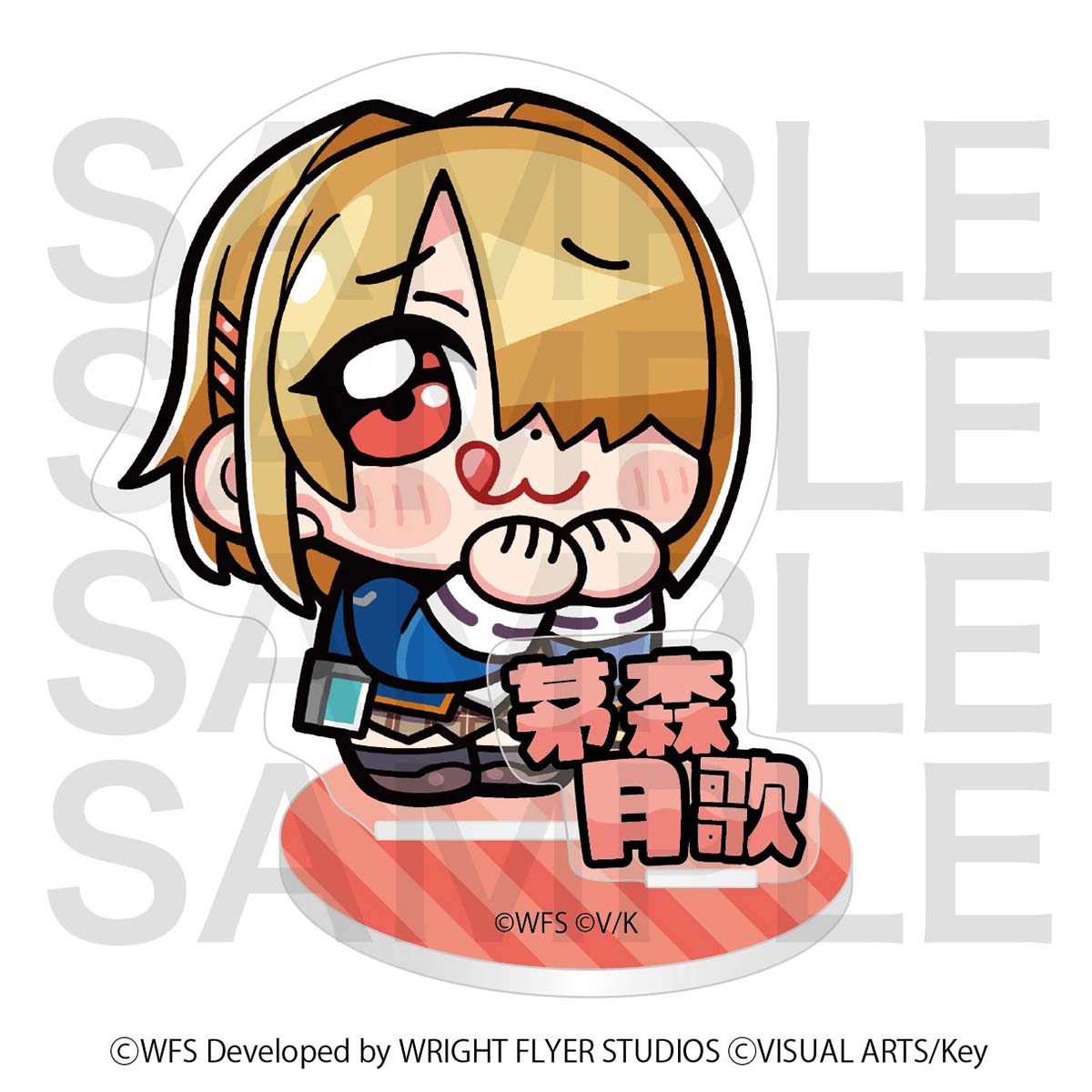 ヘブンバーンズレッド Art by 大川ぶくぶ アクリルスタンド 茅森月歌【予約商品】