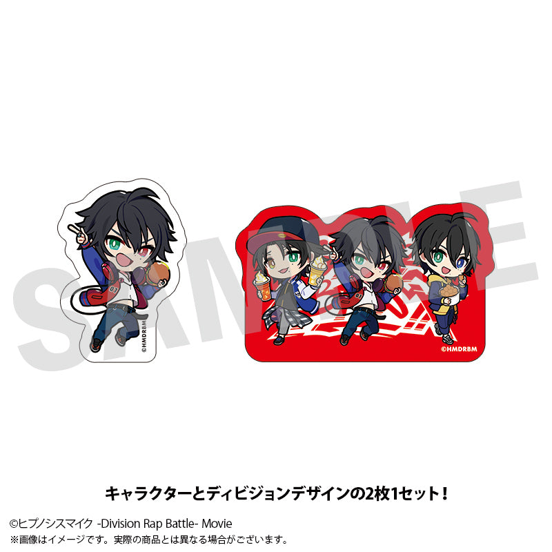 【Box/18】ヒプノシスマイク トレーディングステッカー(1パック2枚入り)【予約商品】