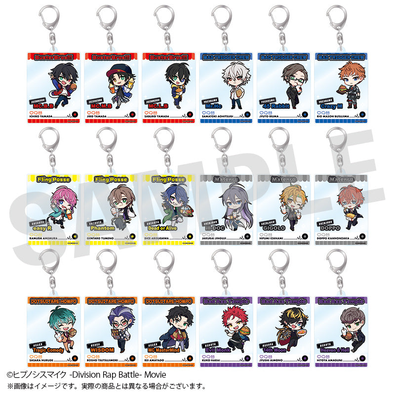 【Box/18】ヒプノシスマイク トレーディングフォトフレームアクリルキーホルダー【予約商品】