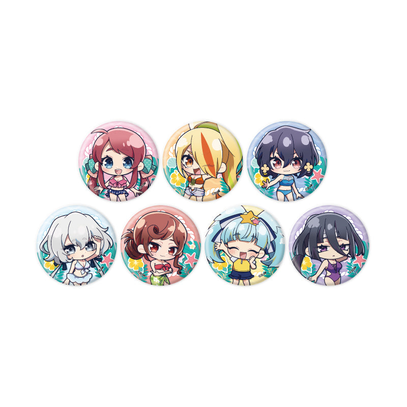 【Box/7】缶バッジ 劇場版 ゾンビランドサガ ゆめぎんがパラダイス 04 水着Ver.(ミニキャライラスト)【予約商品】