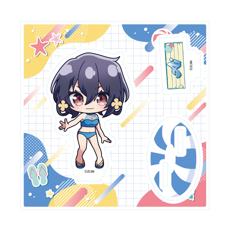 アクリルスタンドプレート 劇場版 ゾンビランドサガ ゆめぎんがパラダイス 03 水野愛 水着Ver.(ミニキャライラスト)【予約商品】