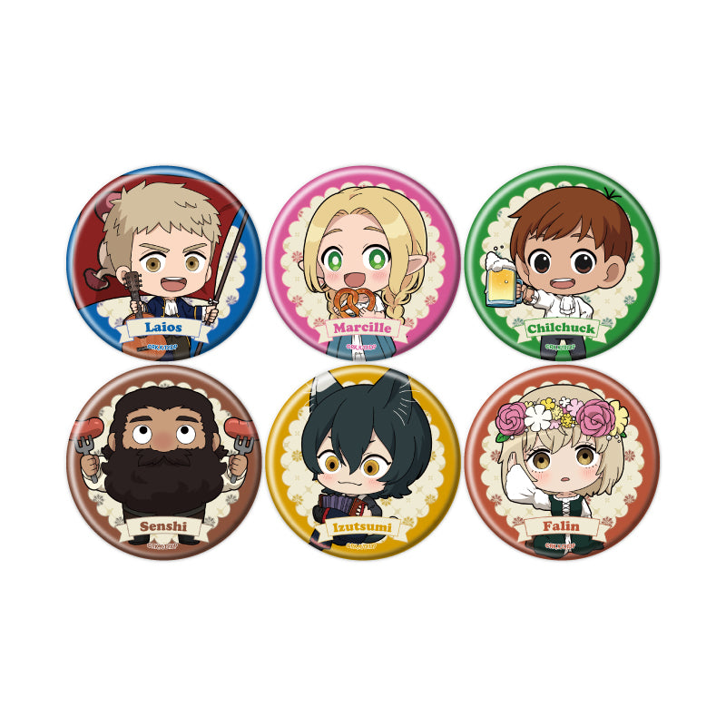 【Box/6】缶バッジ ダンジョン飯 03 ミニキャライラスト【予約商品】