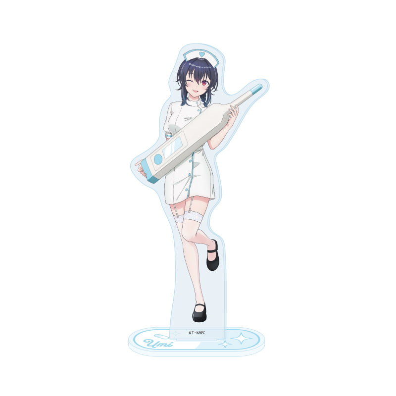 アクリルスタンド クラスで2番目に可愛い女の子と友だちになった 01 朝凪海 ナースVer.(描き下ろしイラスト)【予約商品】