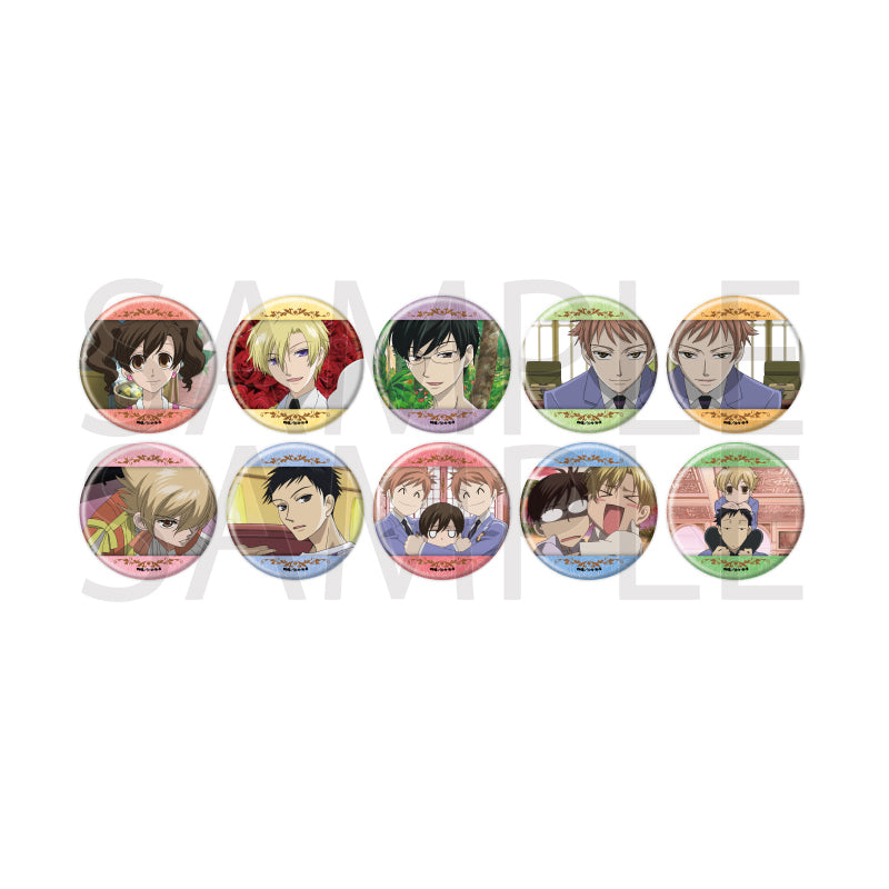 Box/10】缶バッジ 桜蘭高校ホスト部 01 場面写イラスト【予約商品