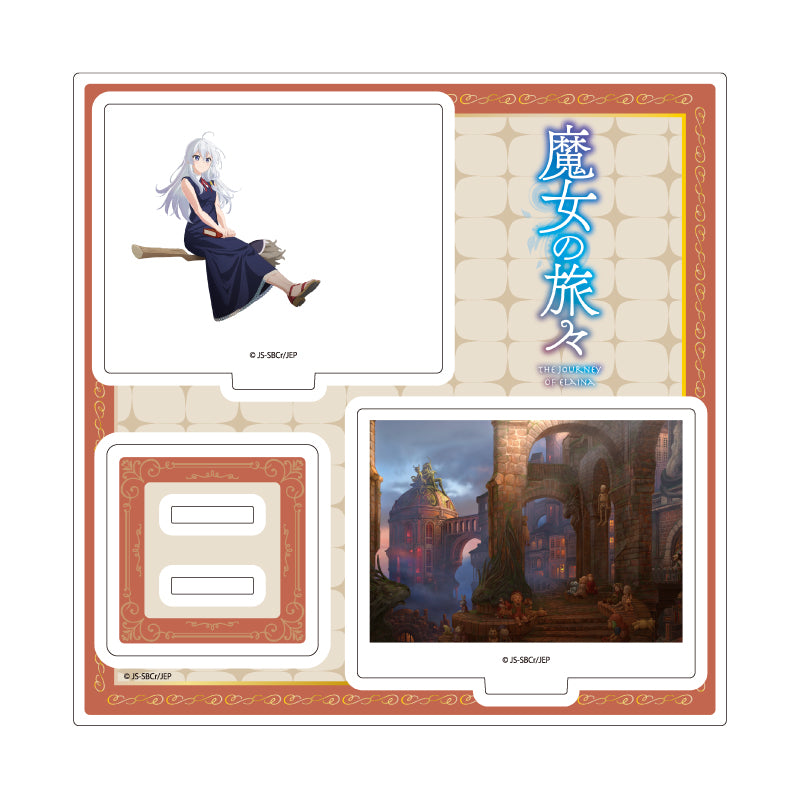 アクリルスタンドプレート 魔女の旅々 02 イレイナ Bデザイン(公式イラスト)【予約商品】