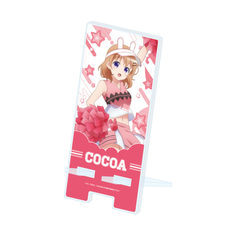 スマキャラスタンド ご注文はうさぎですか? BLOOM 04 ココア チアリーダーVer.(描き下ろしイラスト)【予約商品】