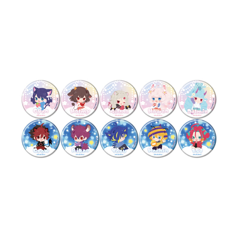 【Box/10】缶バッジ SHOW BY ROCK!! 54 ミニキャライラスト【予約商品】